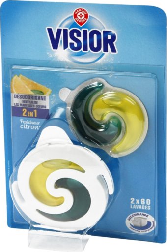 Désodorisant lave-vaisselle 2 en 1 - VISIOR