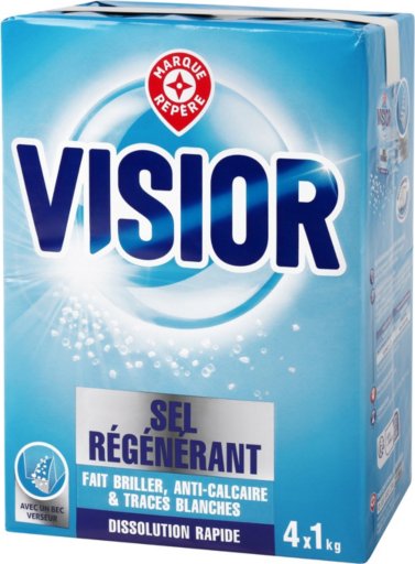 Sel régénérant 4x1kg - VISIOR