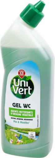 Gel wc écologique pin-menthe - 750ml - UNI VERT
