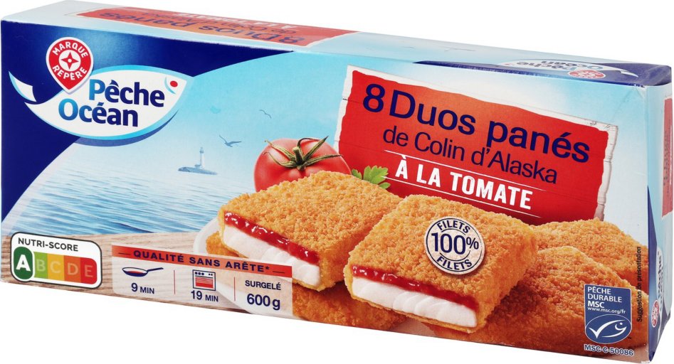 Duo tomates colin d'alaska - 600g - PECHE OCEAN