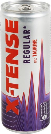 Boisson gazeuse énergisante - 2 5cl - X-TENSE