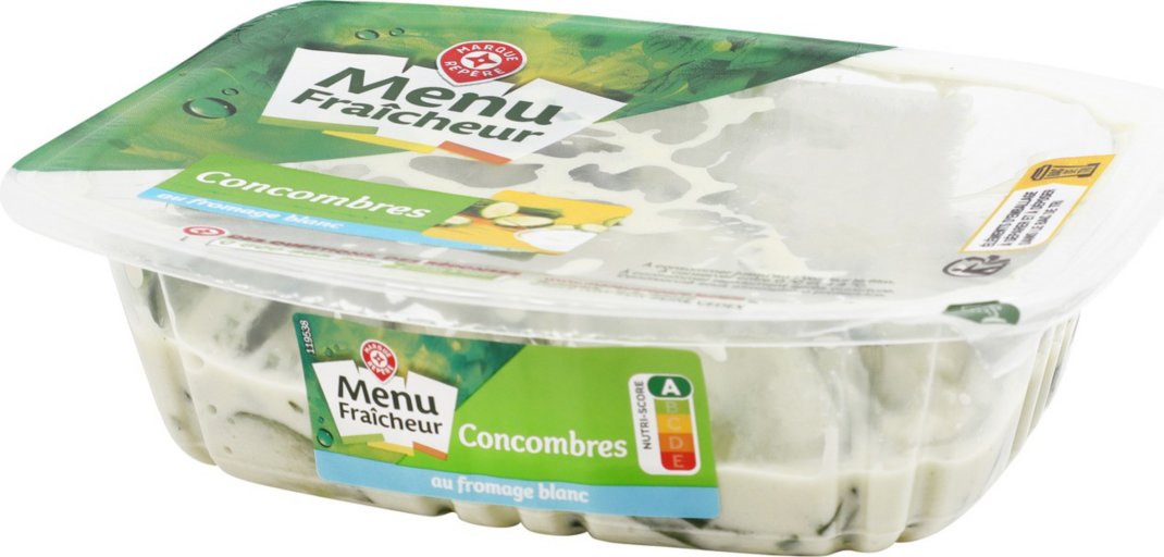 Salade de concombres au fromage blanc - 300 g - MENU FRAICHEUR