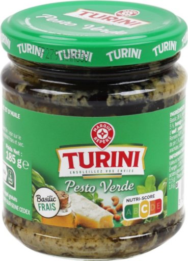Pesto verde au basilic frais- 185 g - TURINI