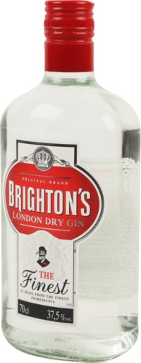 London dry gin 37,5% - 70cl - BRIGHTON'S