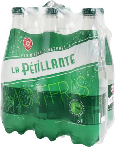 Eau minérale naturelle gazeuse Alizée - 6 x 1 l - EAUX MR