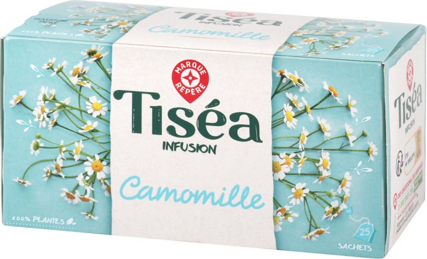 Infusion camomille 25 sachets - 37,5 g - TISEA