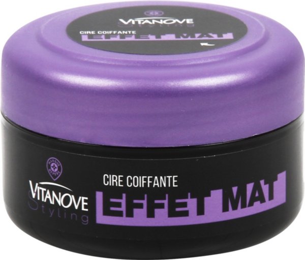 Cire Coiffante Effet Mat - 75ml - VITANOVE