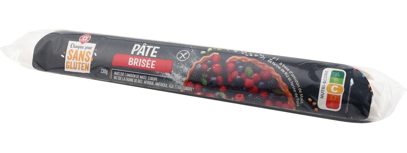 Pâte brisée sans gluten - 230 g - CHAQ. JR S/ GLUTEN