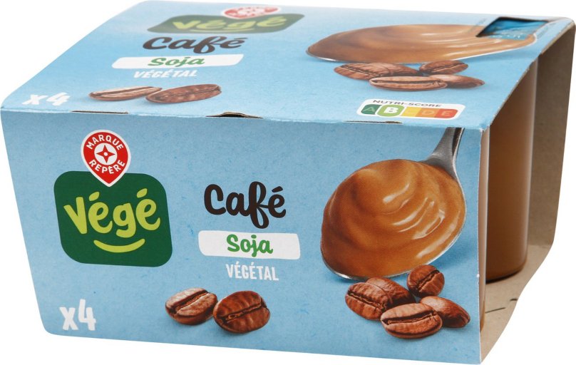 Spécialité au soja café - 4 x 100 g - VEGE
