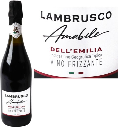Lambrusco Rouge Emilia IGT - 75cl - SANS MARQUE MR