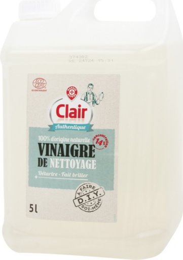Vinaigre do it yourself - 5l - CLAIR