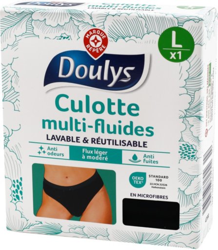 Culotte menstruelle lavable X1 L - DOULYS