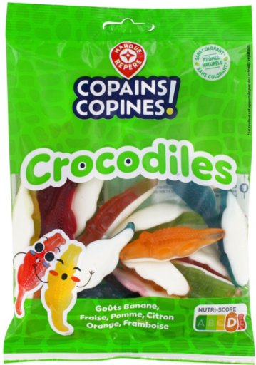 Gélifiés crocodiles - 200 g - COPAINS COPINES