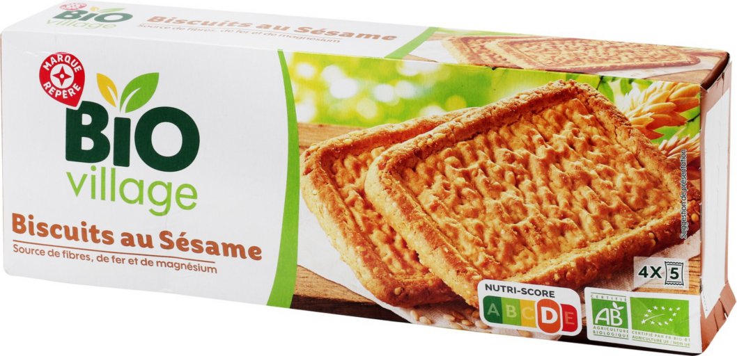 Biscuits sésame - 230g - BIO VILLAGE