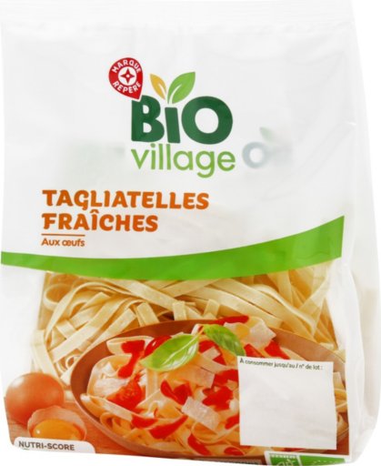 Tagliatelles fraîches bio - 250 g - BIO VILLAGE