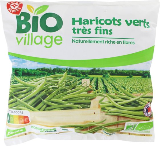 Haricots verts bio - 600 g - BIO VILLAGE