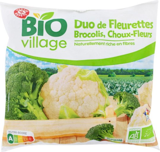 duo de fleurettes bio - 600 g - BIO VILLAGE