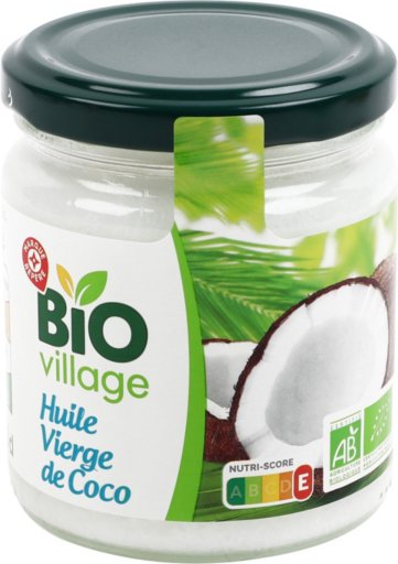 Huile vierge de coco bio - 200 ml - BIO VILLAGE