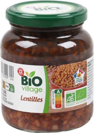 Lentilles Bio of-215G Pne - BIO VILLAGE