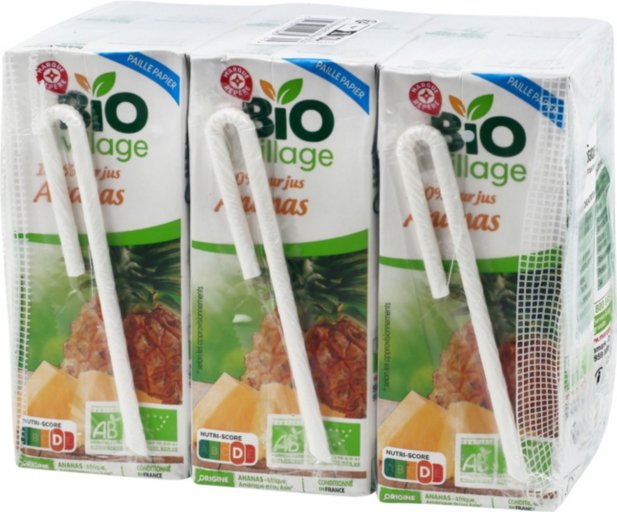 Pur jus d'ananas bio - 6 x 20 cl - BIO VILLAGE
