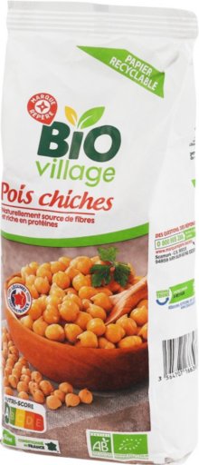 Pois Chiches Bio-500G - BIO VILLAGE