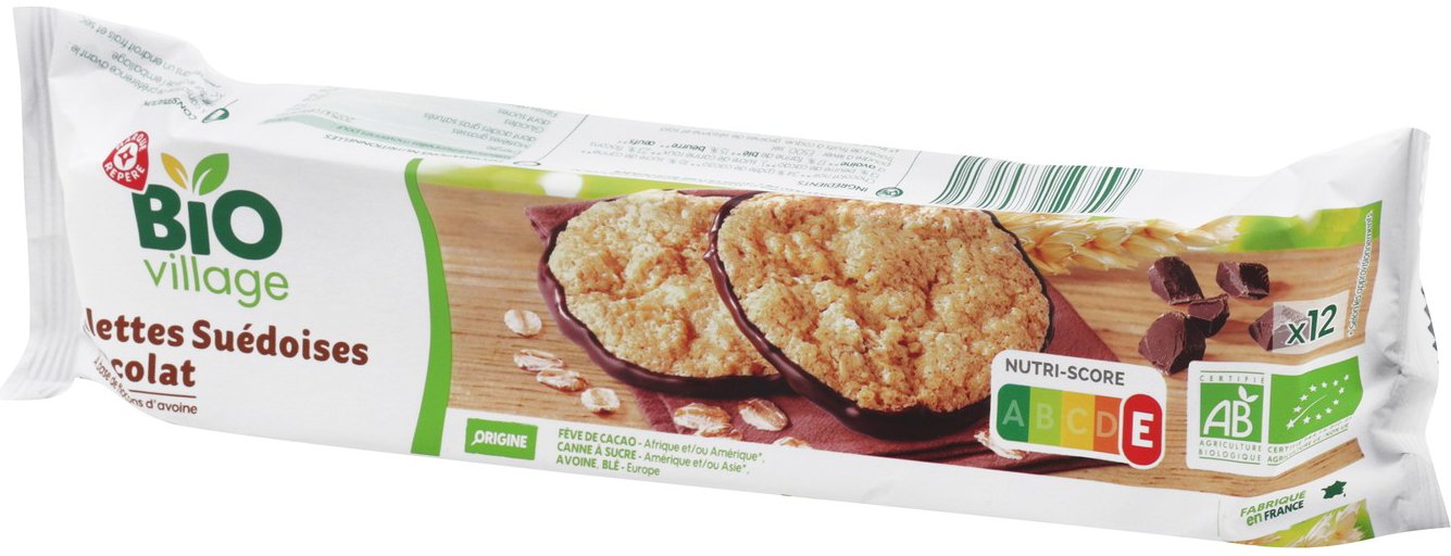 Galettes suèdoise chocolat bio - 131 g - BIO VILLAGE