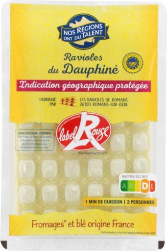 Ravioles du Dauphiné Label Rouge - 240 g - NOS REGIONS ONT DU TALENT
