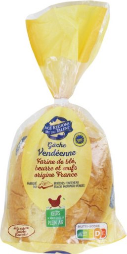 Gâche vendéenne IGP 400g - NOS REGIONS ONT DU TALENT