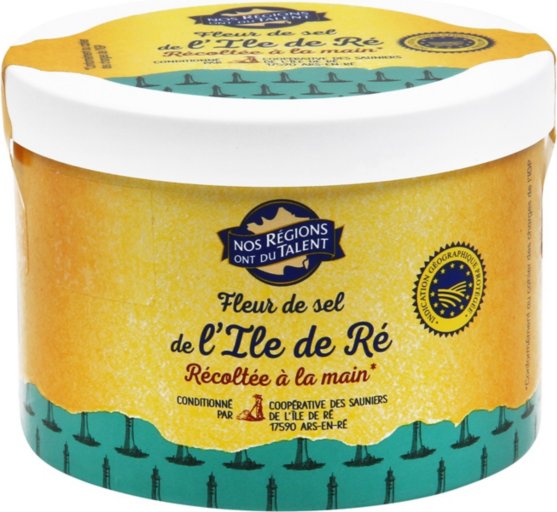 Fleur de sel de l'île de Ré - 125 g - NOS REGIONS ONT DU TALENT