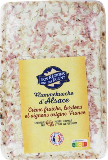 Flammekueche Alsacienne - 600 g - NOS REGIONS ONT DU TALENT