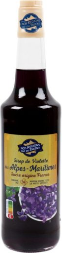 Sirop de violette des Alpes Maritimes - 70 cl - NOS REGIONS ONT DU TALENT