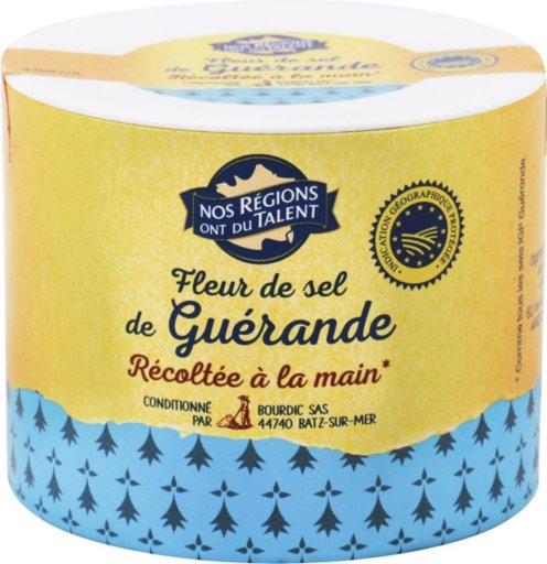Fleur de sel de Guérande - 125 g - NOS REGIONS ONT DU TALENT