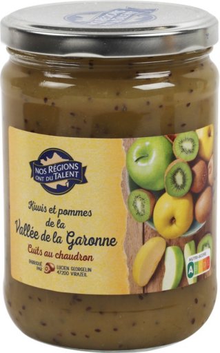 Dessert de kiwis et pommes - 570 g - NOS REGIONS ONT DU TALENT