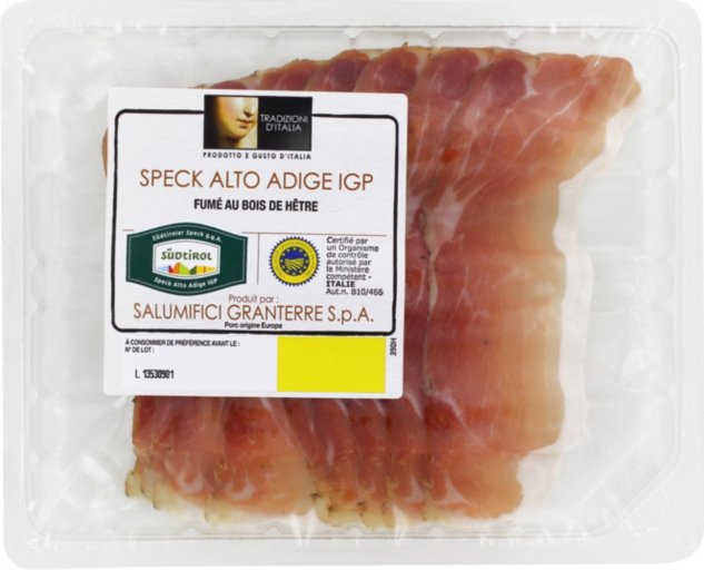Speck alto adige I.G.P. - 100 g fe - TRADIZIONI D'ITALIA