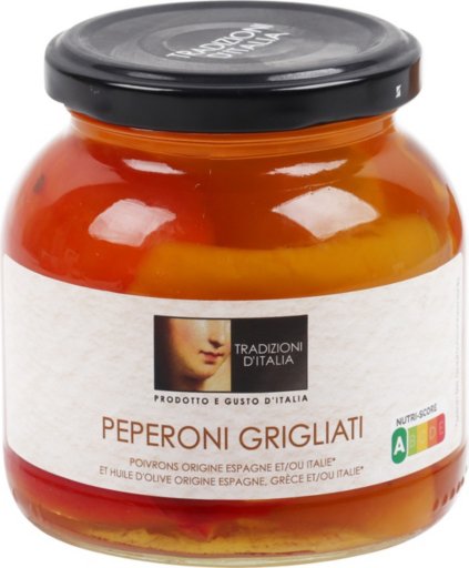 Peperoni grigliati - 280g - TRADIZIONI D'ITALIA
