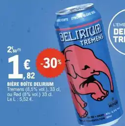 BIÈRE BOÎTE DELIRIUM