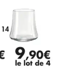 Lot de 4 gobelets