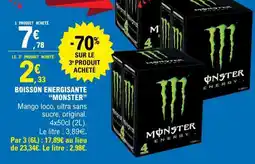 Boisson Energissante Monster