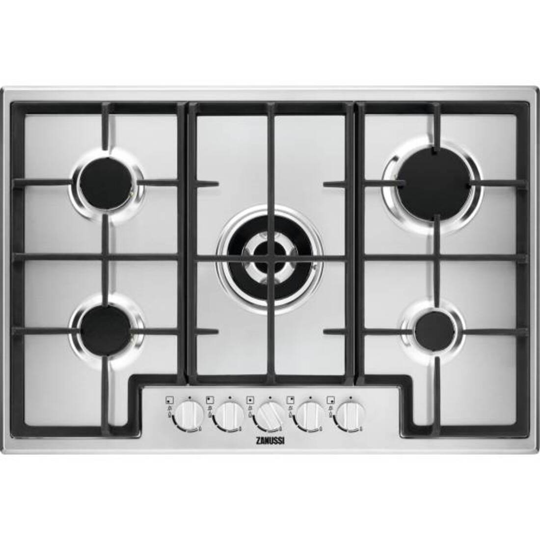 Table de Cuisson A Gaz Zgh76524xs 75cm Inox Zanus