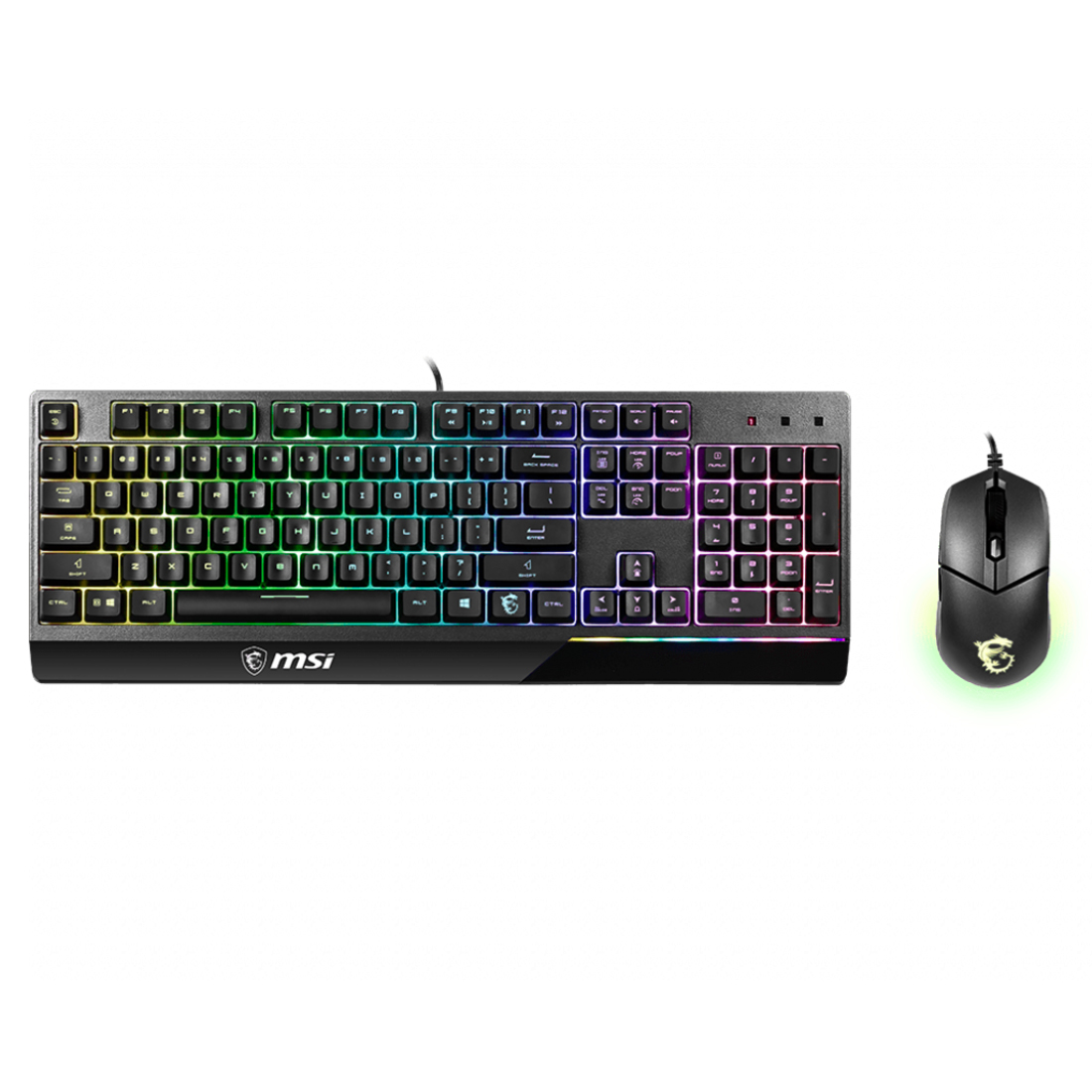 Pack Gamer Clavier + Souris Vigor Gk30 Combo Msi