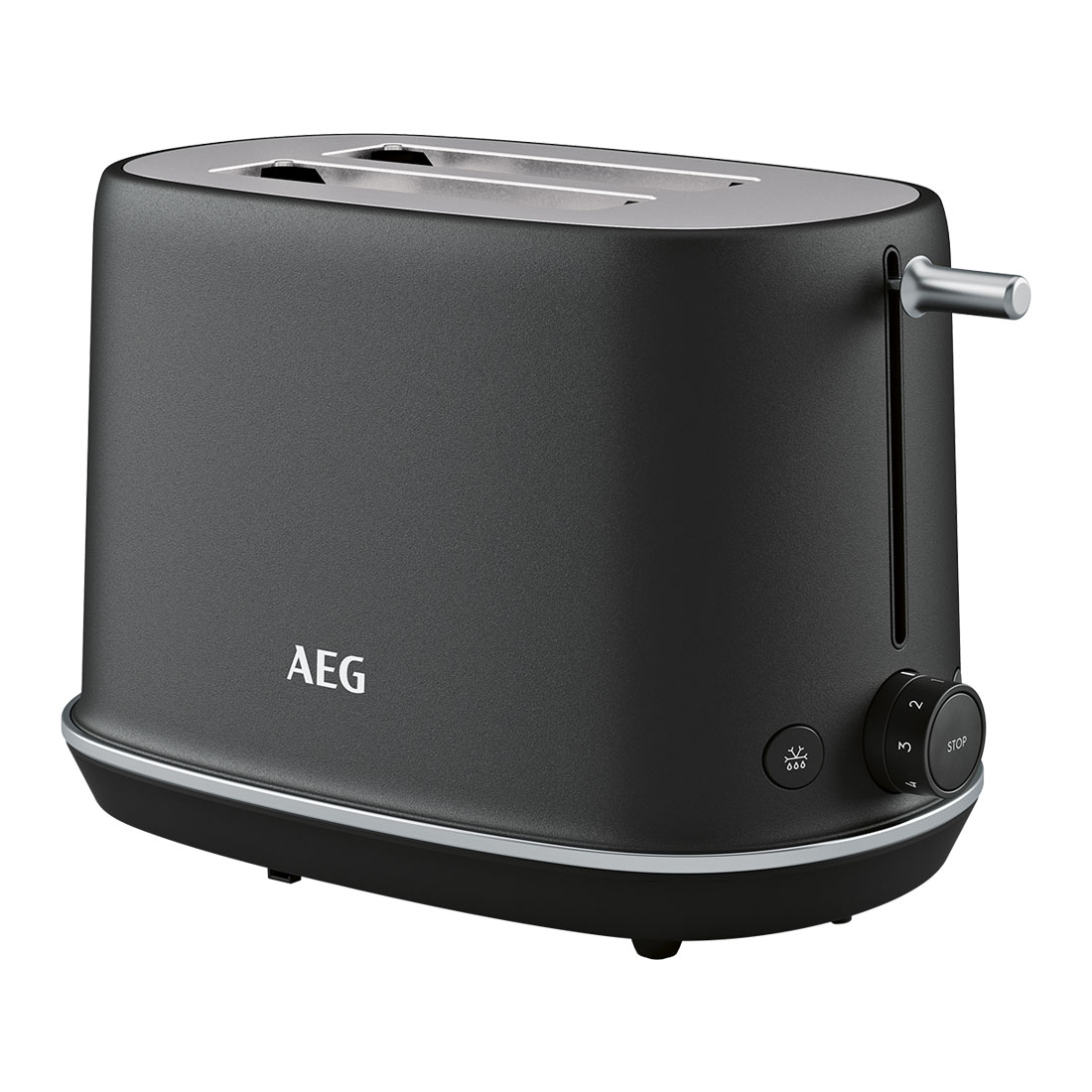 Toaster T7-1-6bp Gourmet7 2tranches 2400w Noir Ae