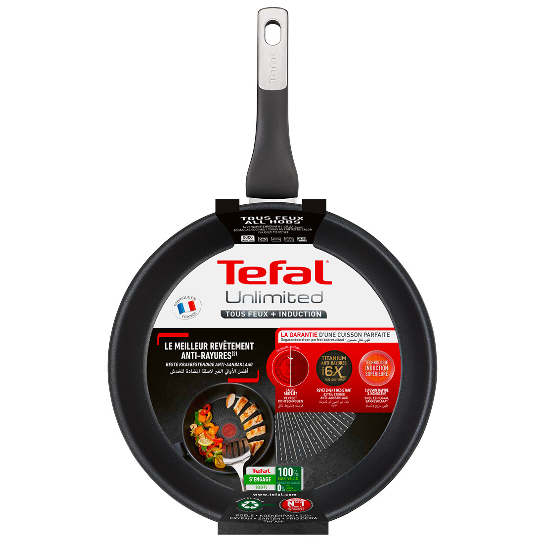 Poele Induction 20cm Unlimited G2550243 Tefal