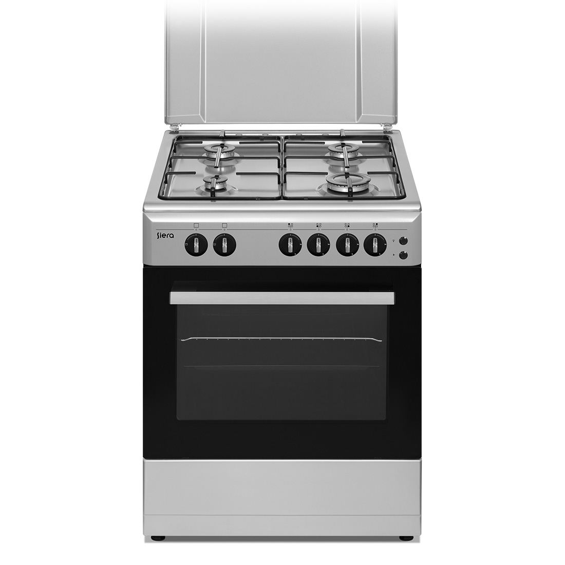 Cuis Inox S604/C66 4feux Siera