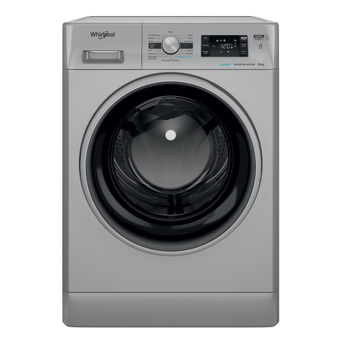 Mal Front Ffwb 8248s 8kg Slv Whirlpool