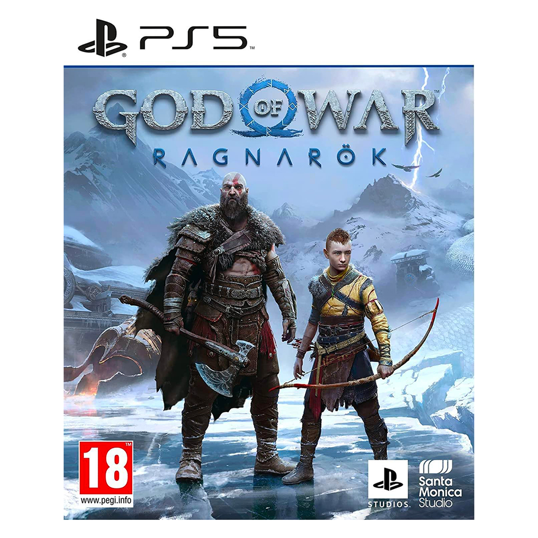 Jeu Ps5 God Of War: Ragnorak