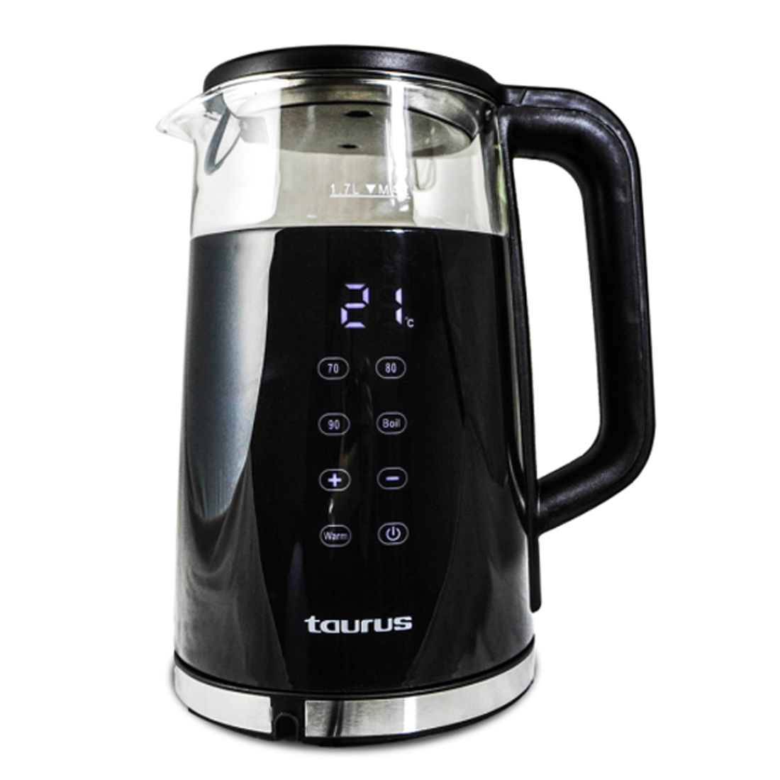 Bouilloire Eos Glass Digital 1,7l Taurus