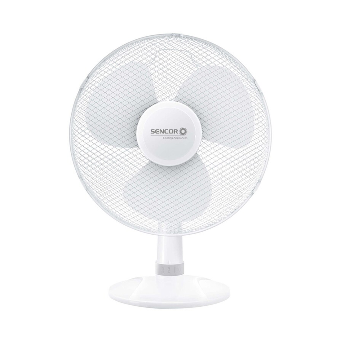 Ventilateur de Table Sfe_4037wh 50w Blanc Sencor