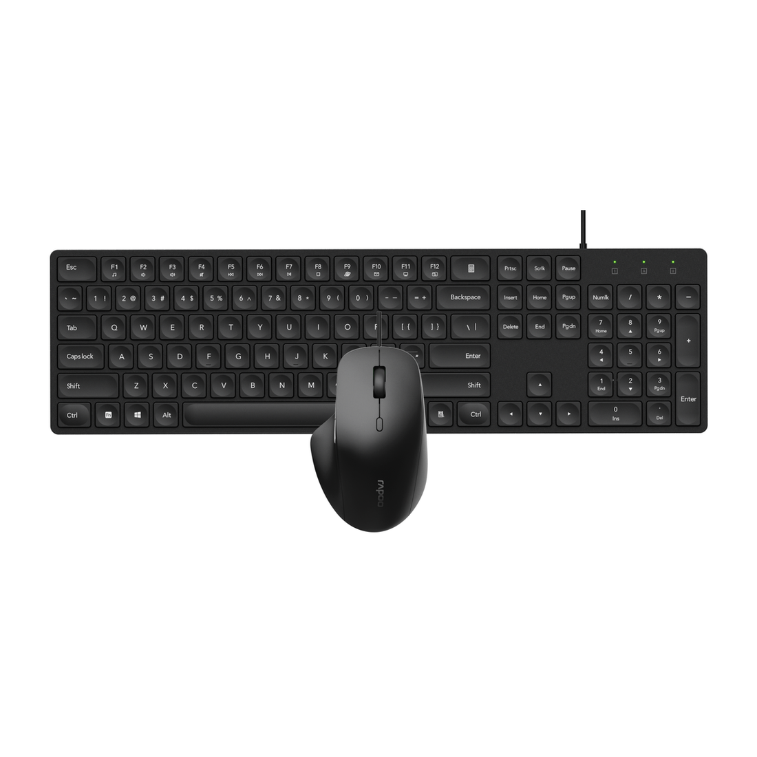 Pack Clv+souris Sf X1800pro Noir Rapoo