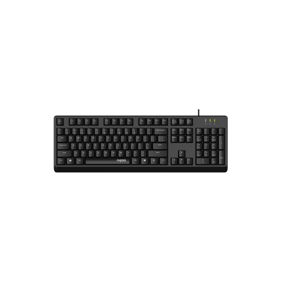 Clavier Fil Nk1900 Black Azerty Rapoo