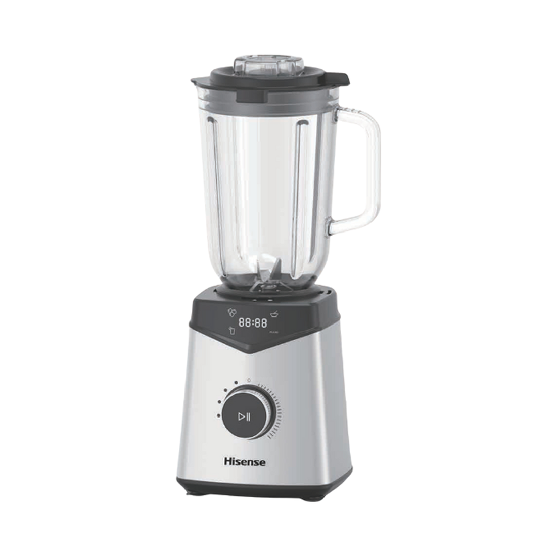 Blender en Verre H15tbsss1 1,5l 1000w Noir Hisens